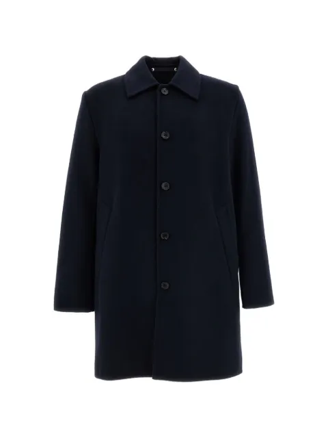 Paul Smith single-breasted spread-collar coat