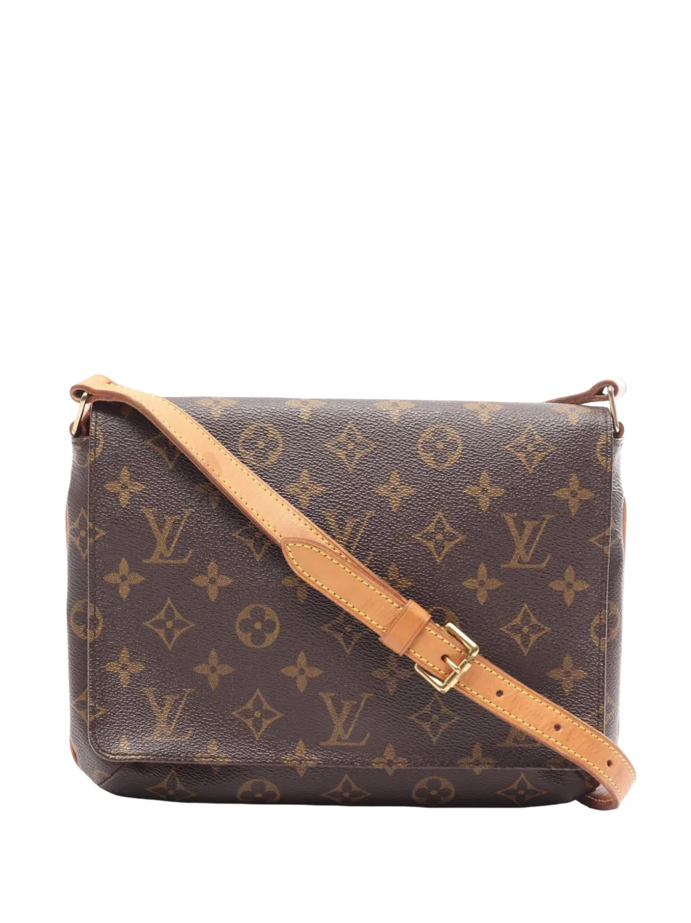 Louis Vuitton Pre-Owned 2001 Monogram Musette Tango Short Strap shoulder bag - Marrone