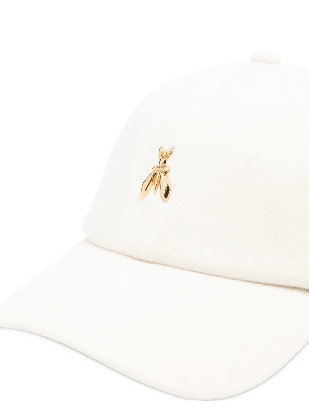 Patrizia Pepe Honkbalpet met logoplakkaat Beige
