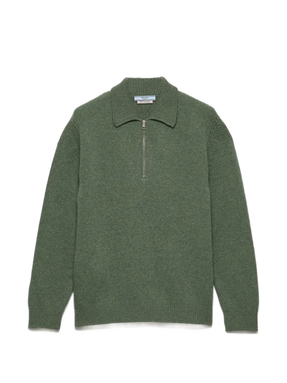 Prada Re-Cashmere polotrui Groen
