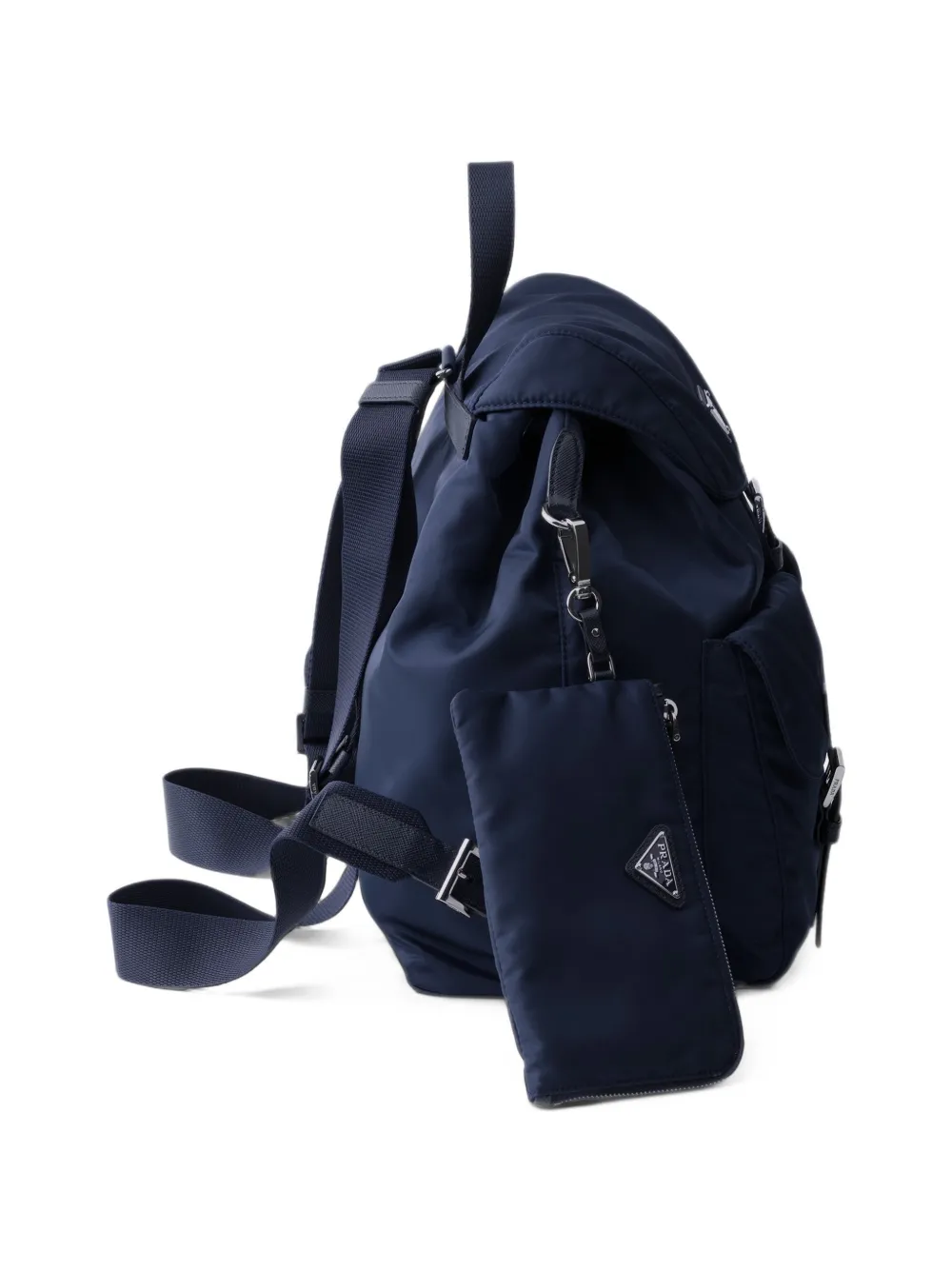 Prada Medium Re-Nylon backpack Blauw