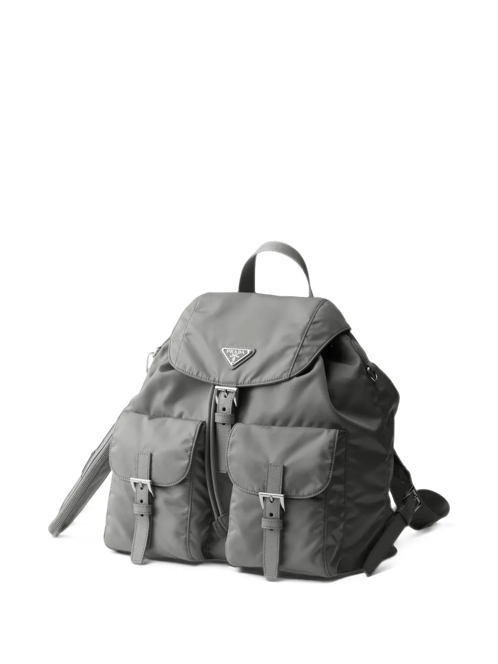Prada medium Re-Nylon Backpack Grijs