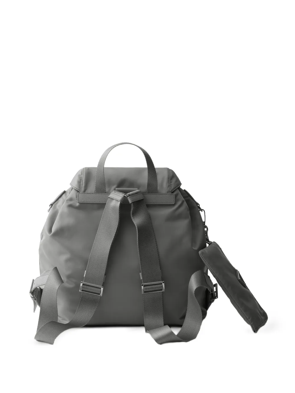 Prada medium Re-Nylon Backpack - Grigio