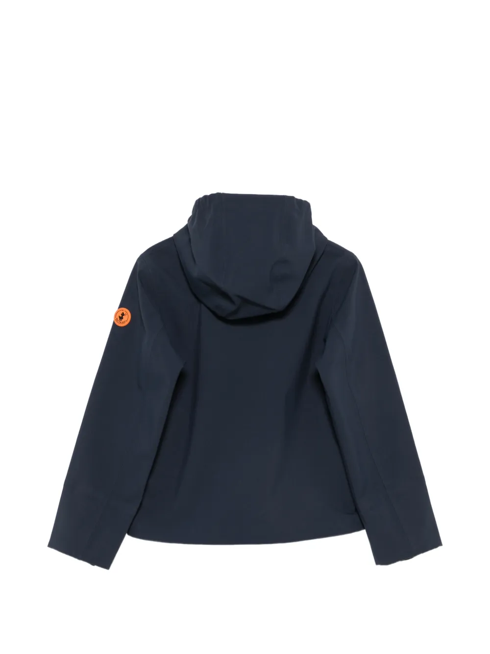 Save The Duck Kids hooded zip-up jacket Blauw