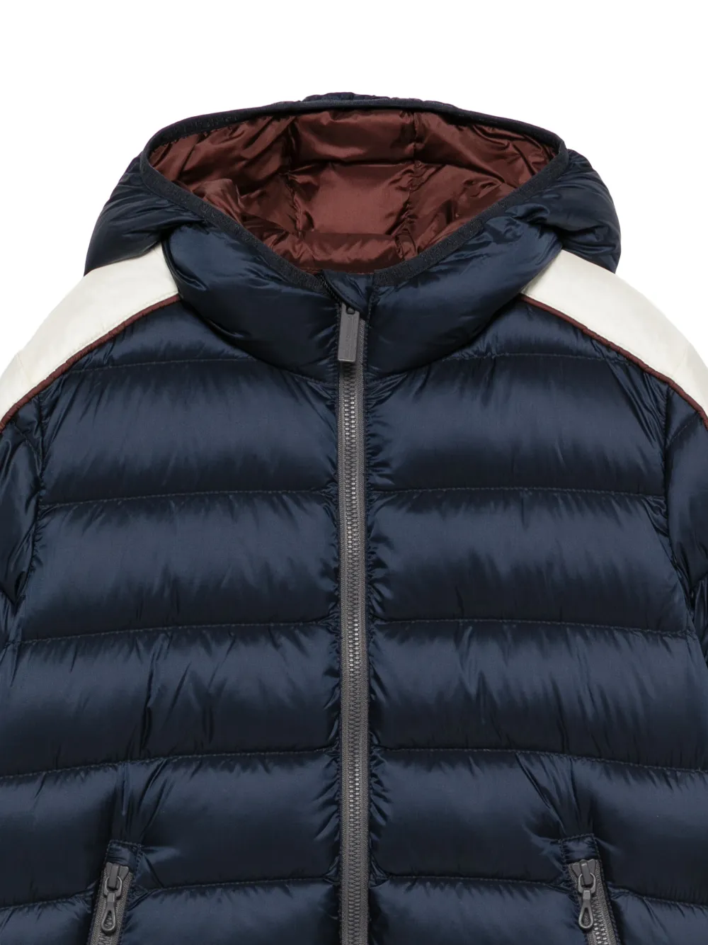 Colmar Kids quilted hooded jacket Blauw