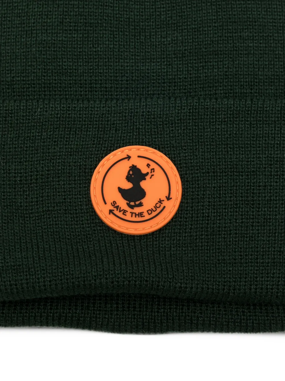 Save The Duck Kids Muts met logopatch Groen