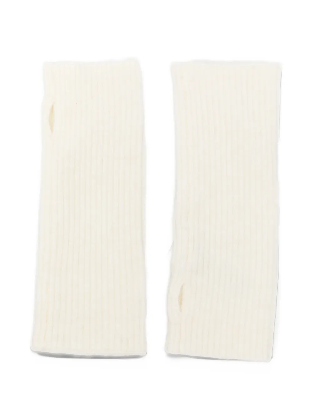 Patrizia Pepe Vingerloze handschoenen Beige