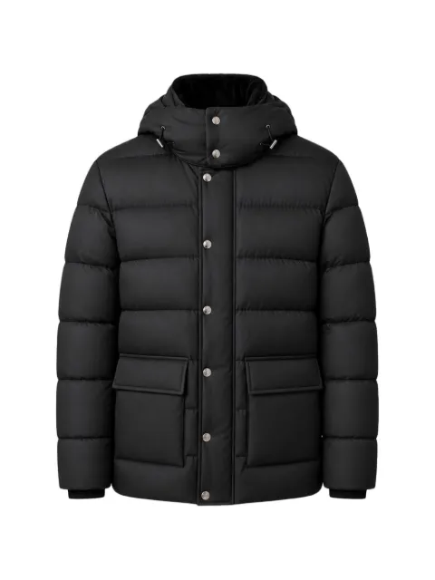 Herno quilted hooded down jacket