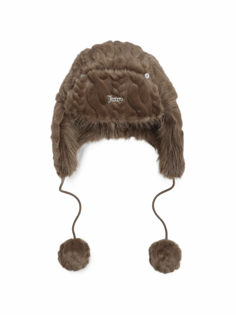 Juicy Couture trapper hat - Braun