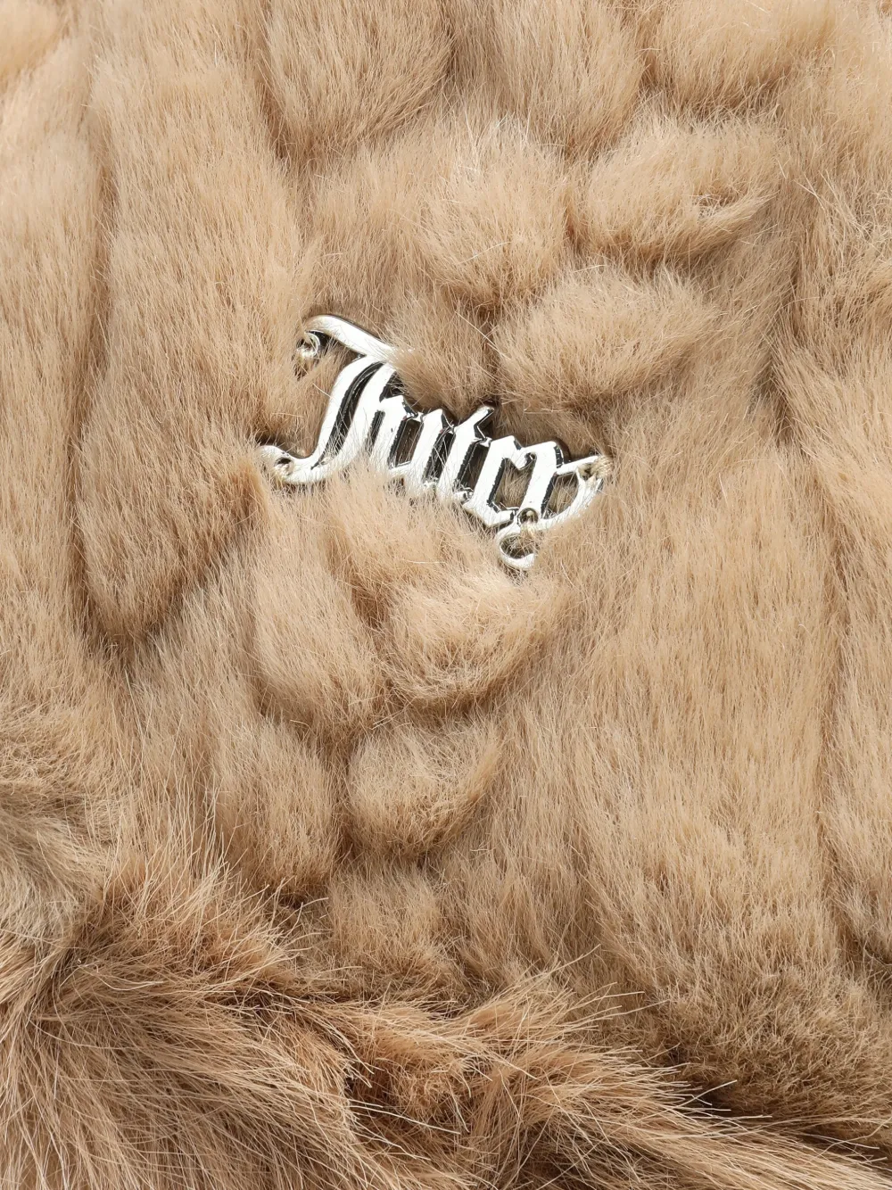 Juicy Couture Hoed met logo-plakkaat Beige