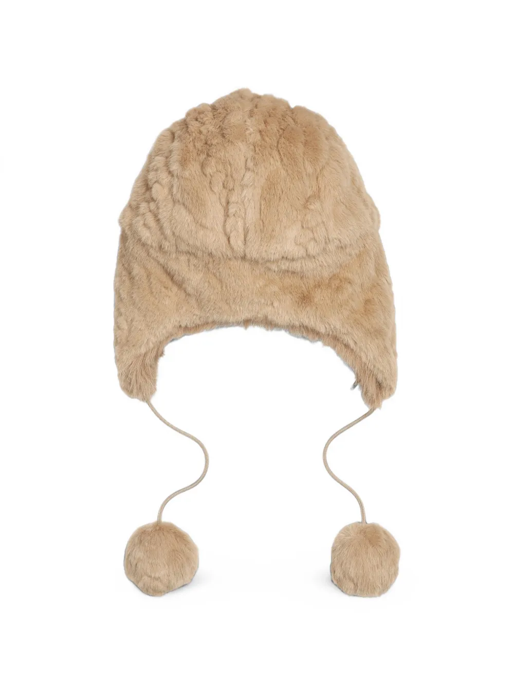 Juicy Couture Hoed met logo-plakkaat Beige