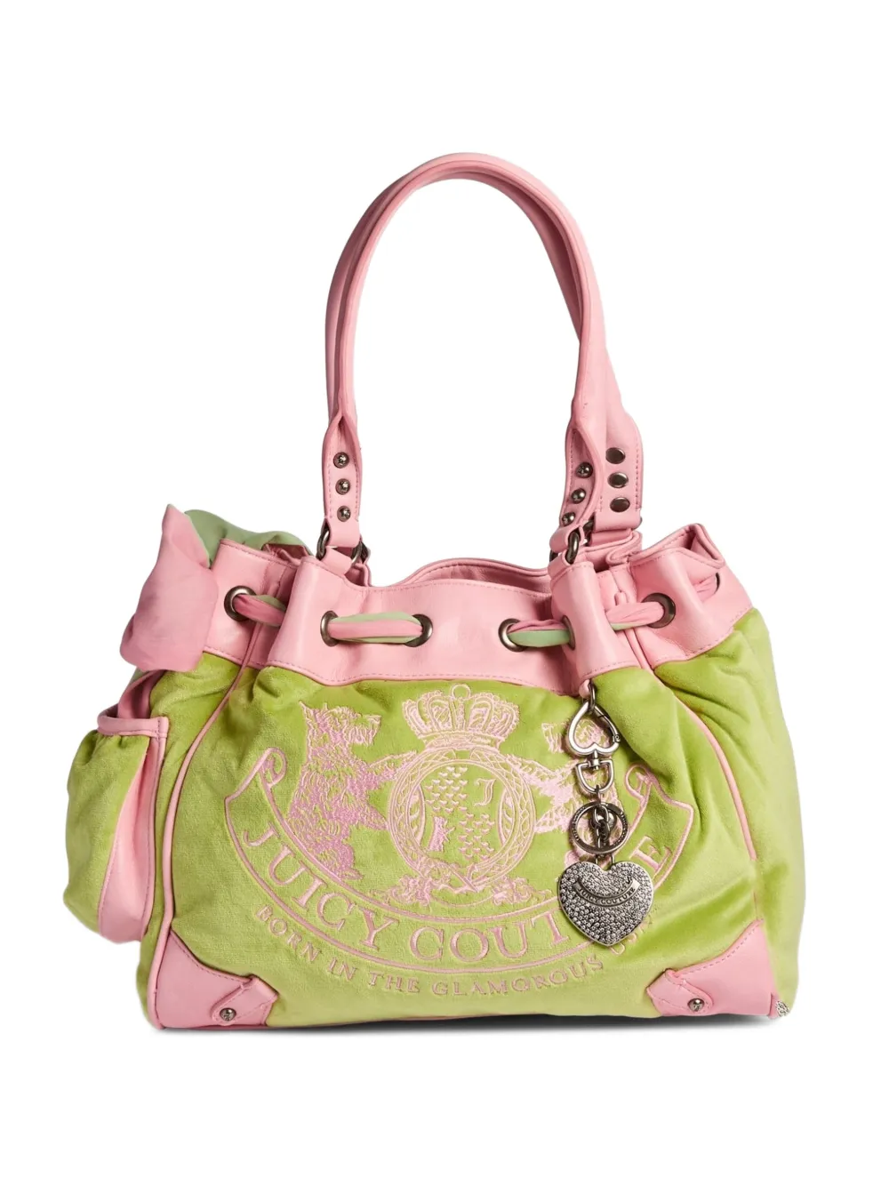 Juicy Couture Daydreamer shopper met geborduurd logo Groen