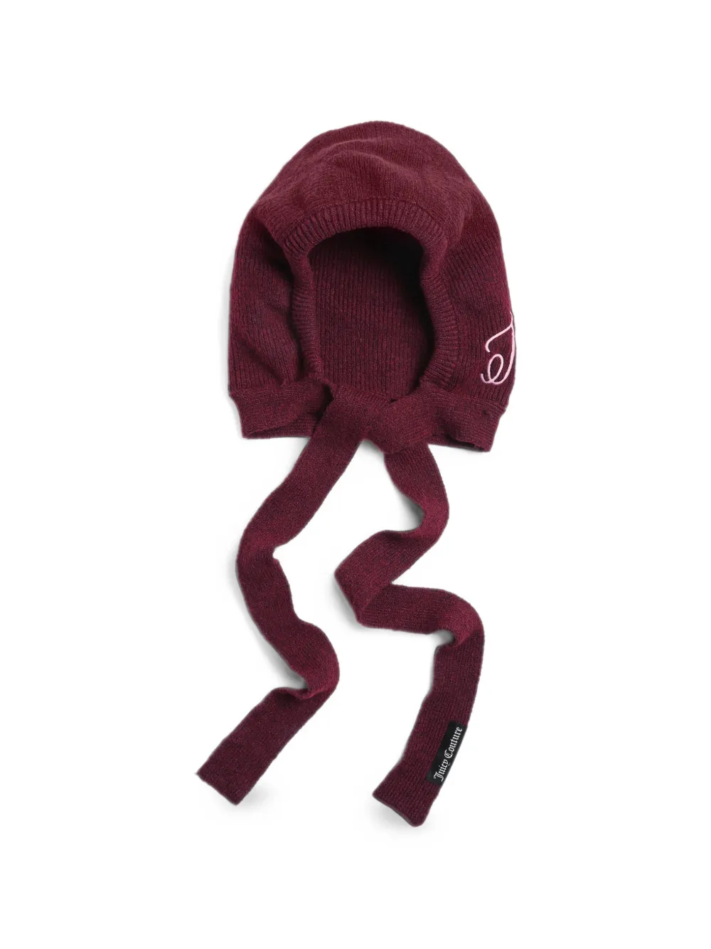 Juicy Couture logo-embroidered bonnet hat - Rot