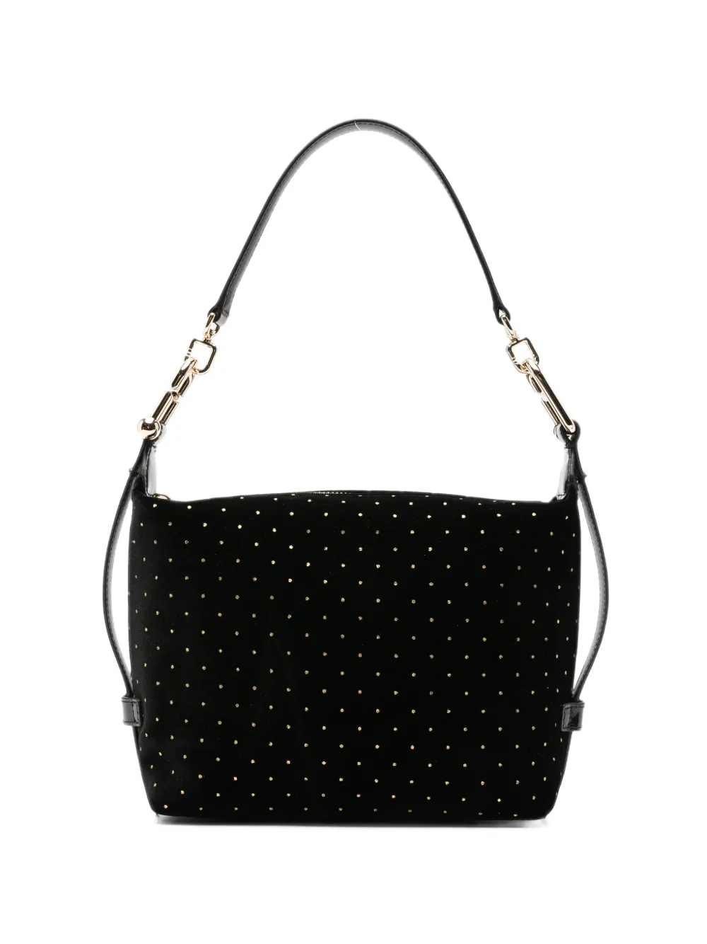 Furla studded velvet tote bag - Nero