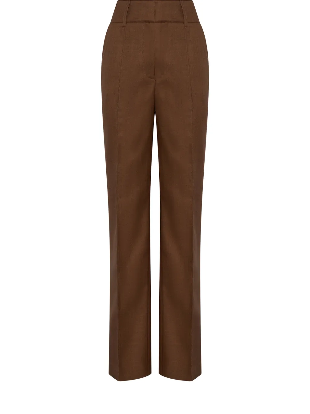 Gabriela Hearst Cecilia straight-leg trousers Bruin