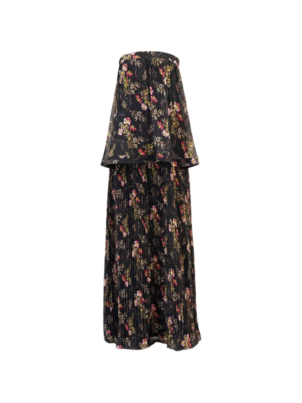 Cinq A Sept Rosaline Love Letter floral-print maxi dress - Black