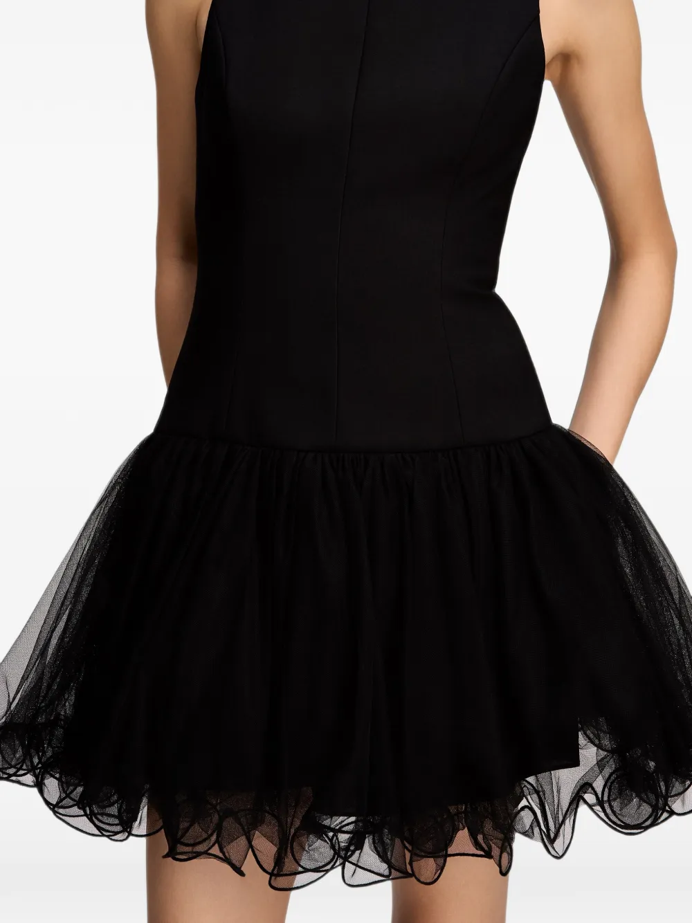 Cinq A Sept Neriva mini dress Zwart