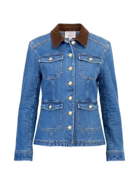 Cinq A Sept Katniss contrast-collar jacket