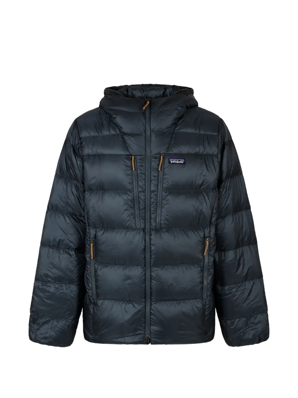 Patagonia Fitz Roy quilted hooded jacket - Blau