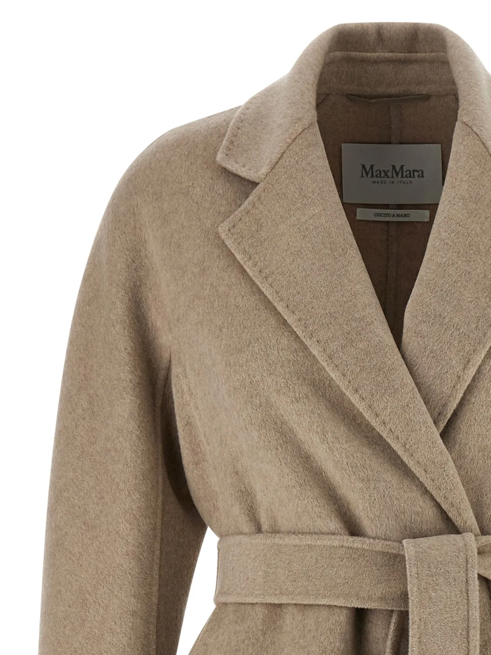 Max Mara Kasjmier jas Beige