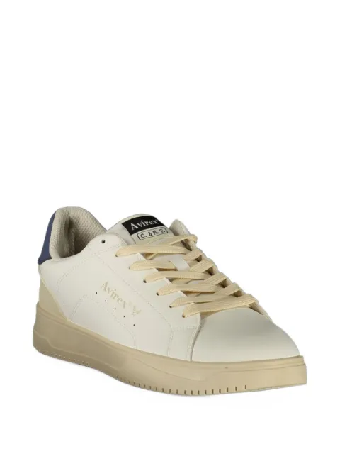 Avirex logo-print panelled sneakers