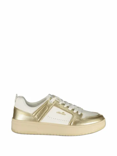Ellesse metallic-effect panelled sneakers