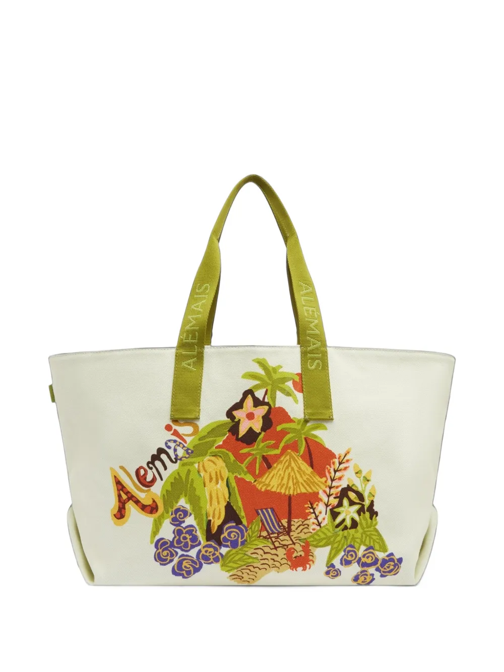 ALEMAIS Island Cove beach tote - Nude