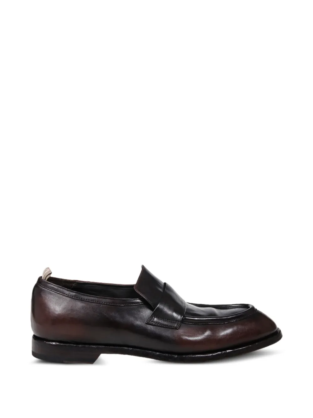 Officine Creative Sound leather loafers - Marrone