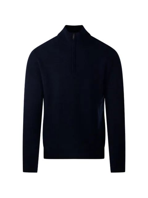 Roberto Collina quarter-zip knitted sweater