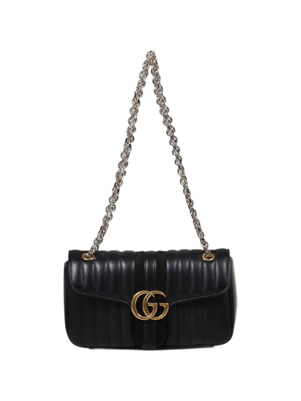 Gucci Jetset GG Marmont quilted leather shoulder bag - Black