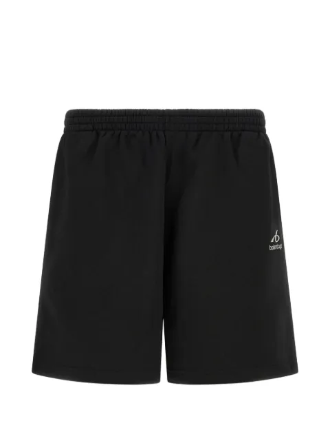Balenciaga logo-print jersey shorts