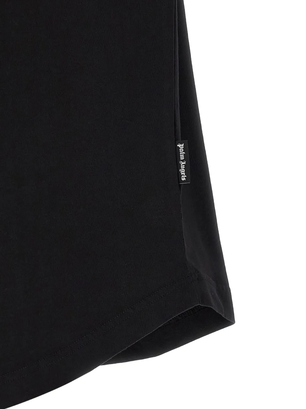 Palm Angels T-shirt met logoprint Zwart