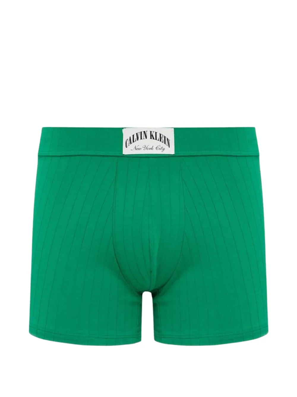 Calvin Klein Underwear ribbed cotton boxers - Grün
