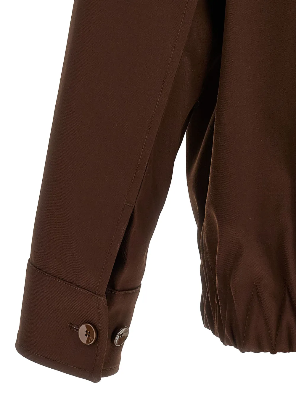 Gucci Bomberjack met rits Bruin