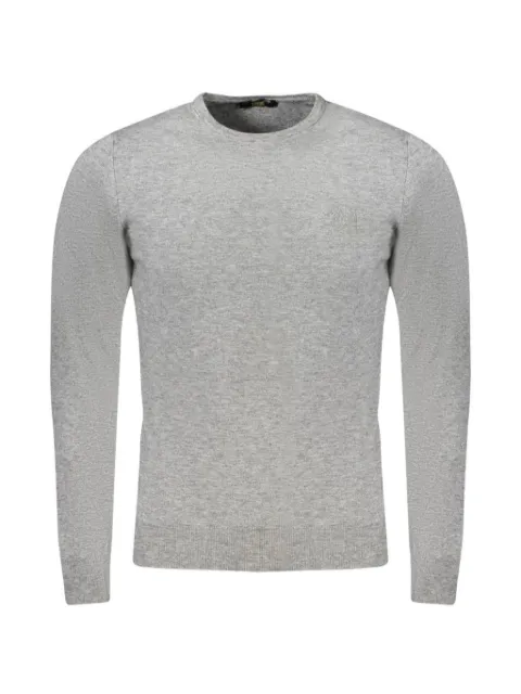 Cavalli Class fine-knit crew-neck sweater