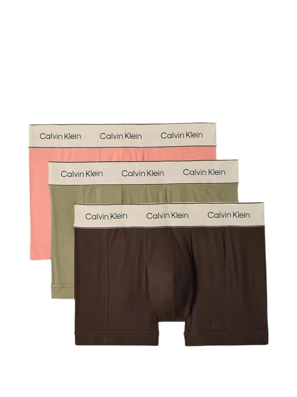 Calvin Klein Underwear Heritage 3-pack cotton boxers - Verde