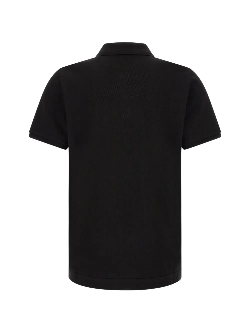 Moncler logo-patch polo shirt Zwart