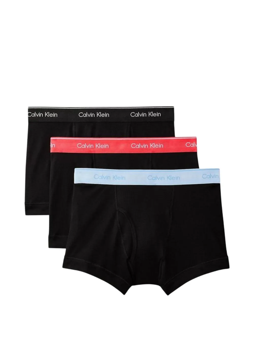 Calvin Klein Underwear logo-waistband 3-pack boxers - Nero