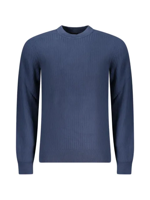 BOSS ribbed-knit cotton sweater