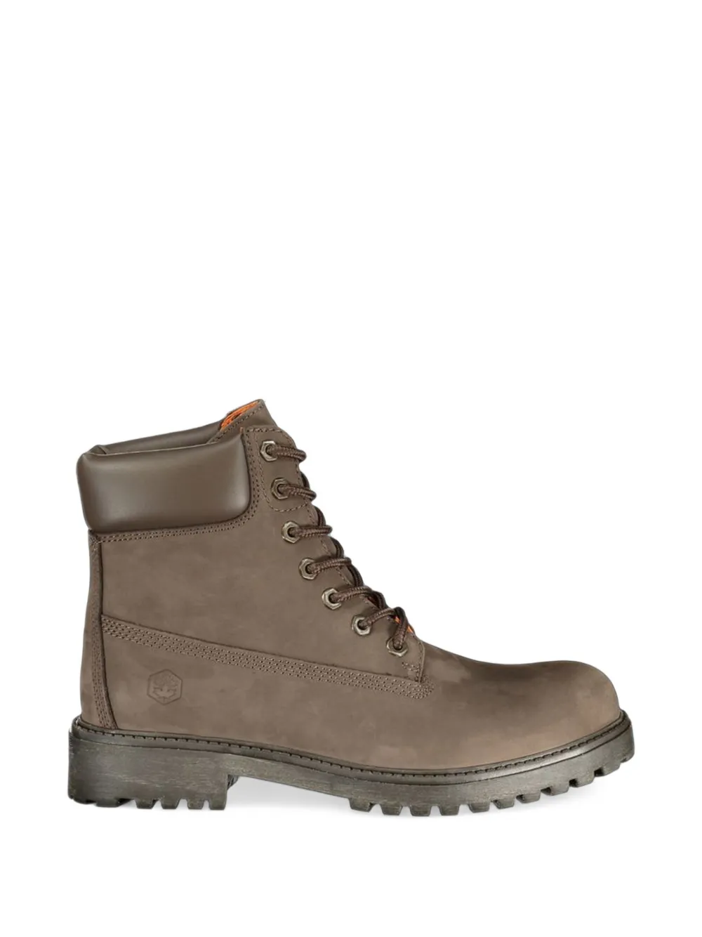 LUMBERJACK lace-up ankle boots - Marron
