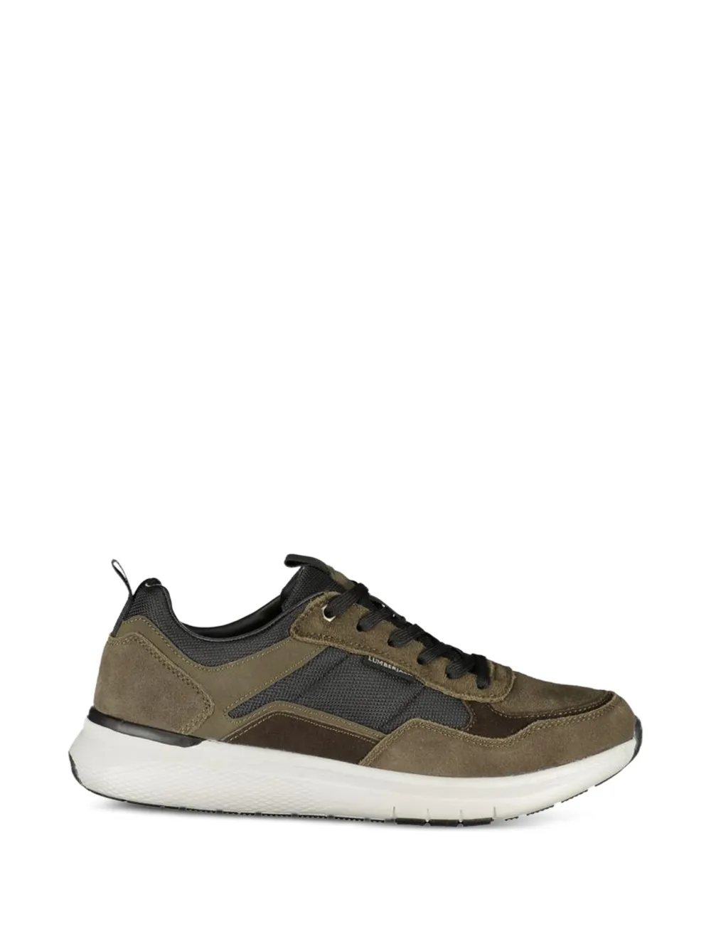 LUMBERJACK panelled sneakers - Verde