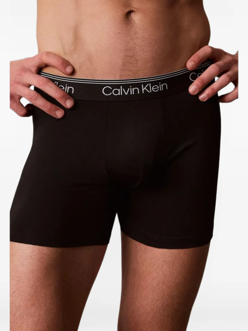Calvin Klein Underwear logo-waistband boxers (set of three) - Nero