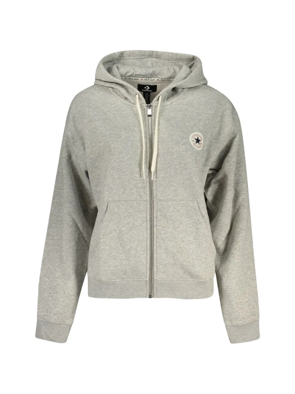 Converse Chuck Taylor zip-up hoodie Grijs