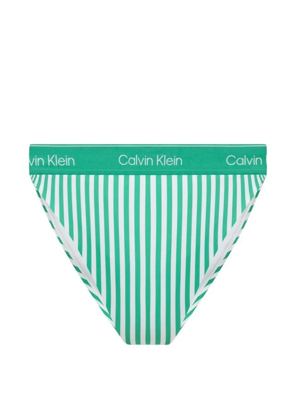 Calvin Klein Jeans striped bikini bottoms - Grün