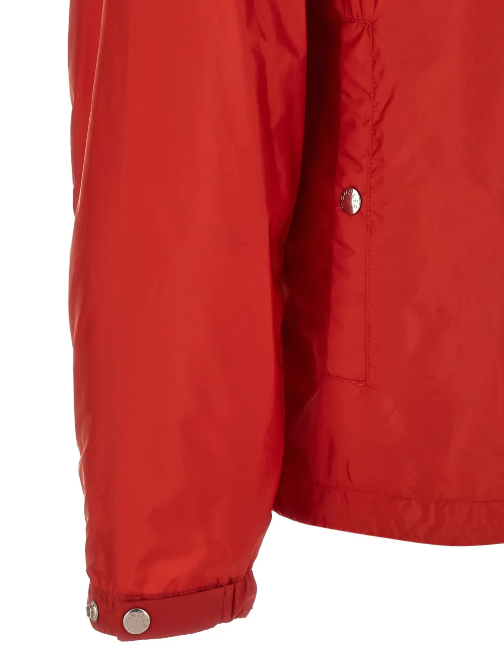 Moncler Etiache jack met capuchon Rood