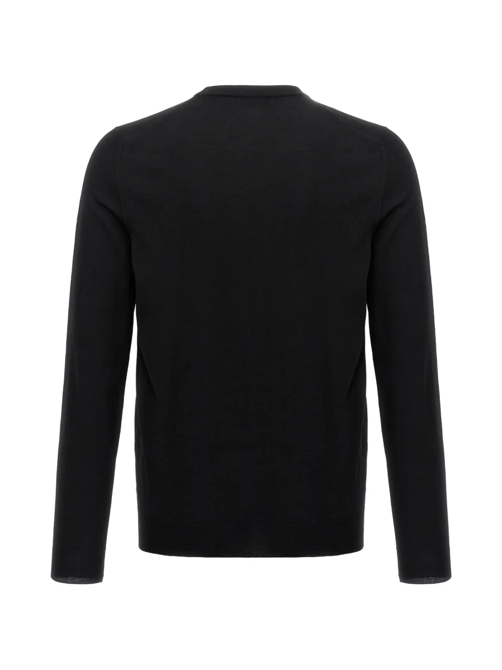 Zanone Flexwool crew-neck sweater Zwart