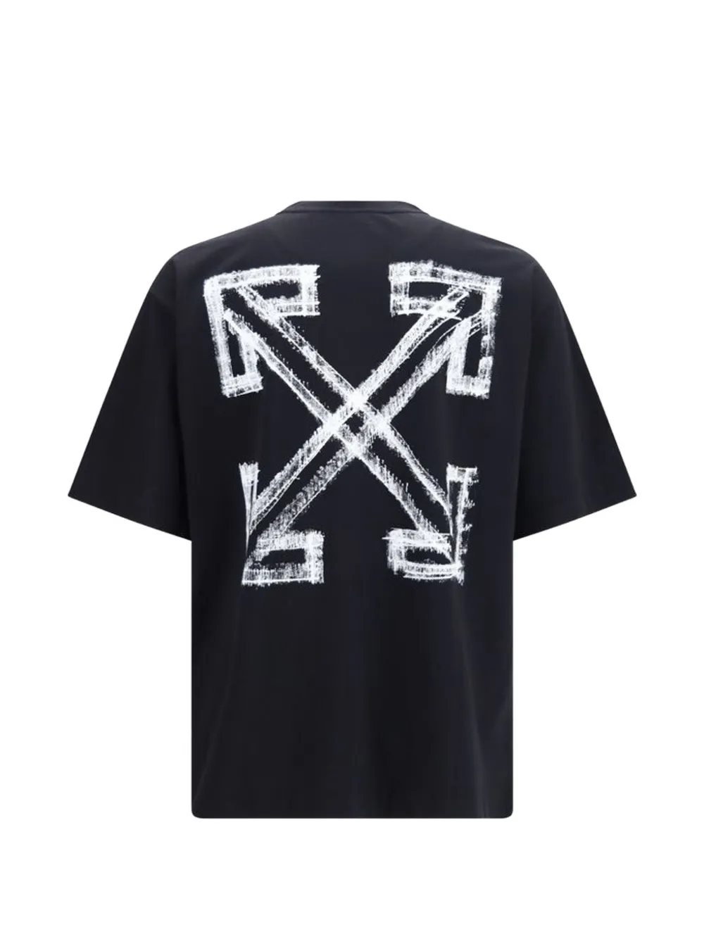 Off-White Motion Arrow Skate T-Shirt Zwart