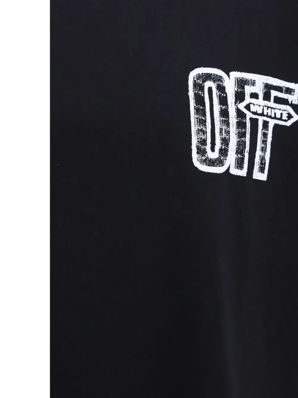 Off-White Motion Arrow Skate T-Shirt Zwart