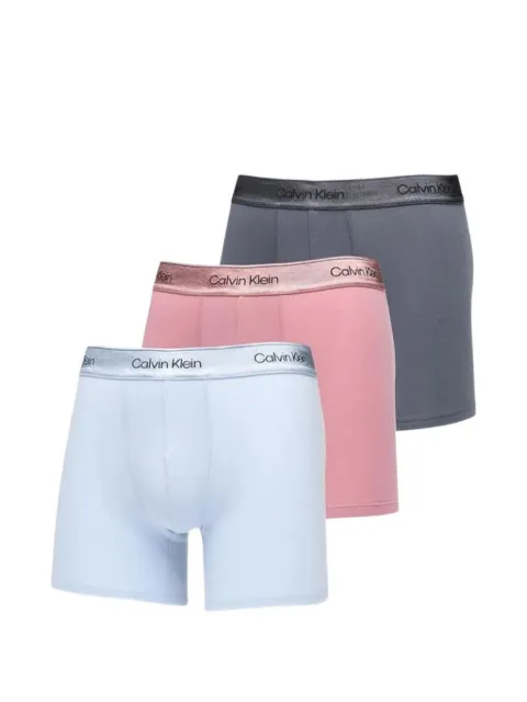 Calvin Klein Underwear logo-waistband boxers (set of three)
