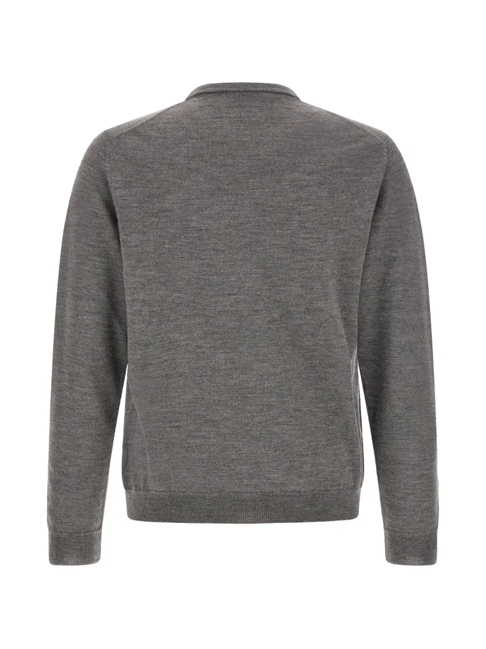Zanone crew-neck virgin wool sweater Grijs